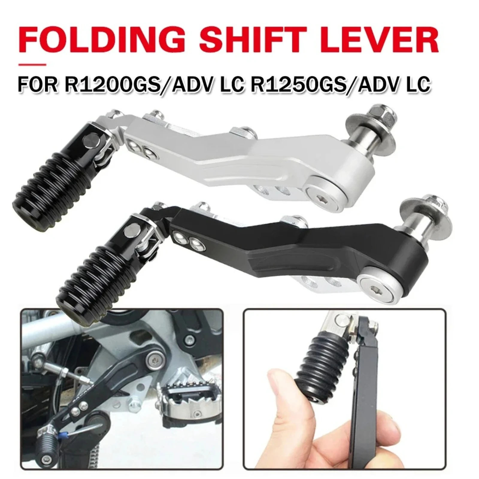 For BMW R1200GS R1250GS R 1250GS Adventure R1200 GS ADV 2014-2021 Motorcycle Adjustable Folding Gear Shifter Shift Pedal Lever