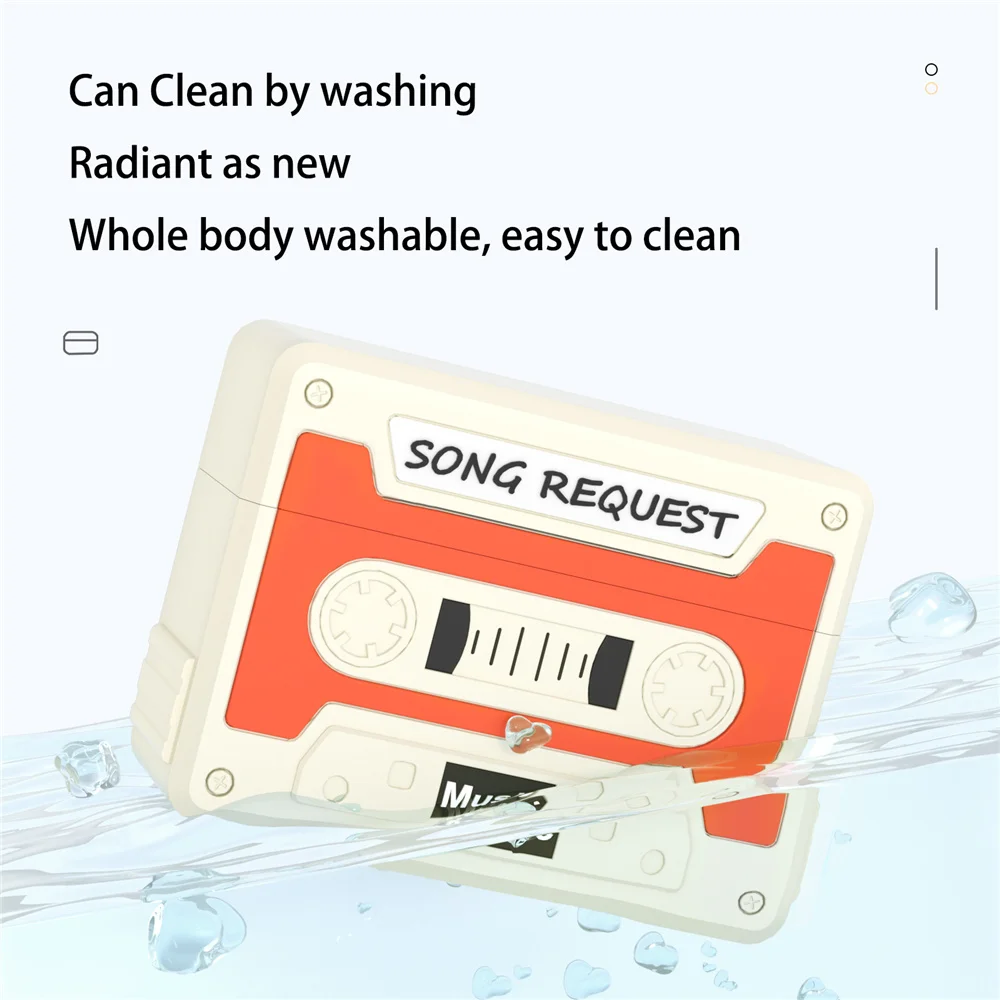 Наушники в стиле ретро для Airpods Pro 2 2022 2023, беспроводные наушники для Airpods 3, защитный чехол, креативное украшение