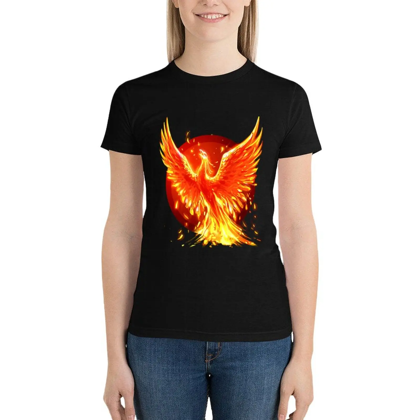 

Phoenix T-Shirt hippie clothes cute clothes female luxury designer clothing Women