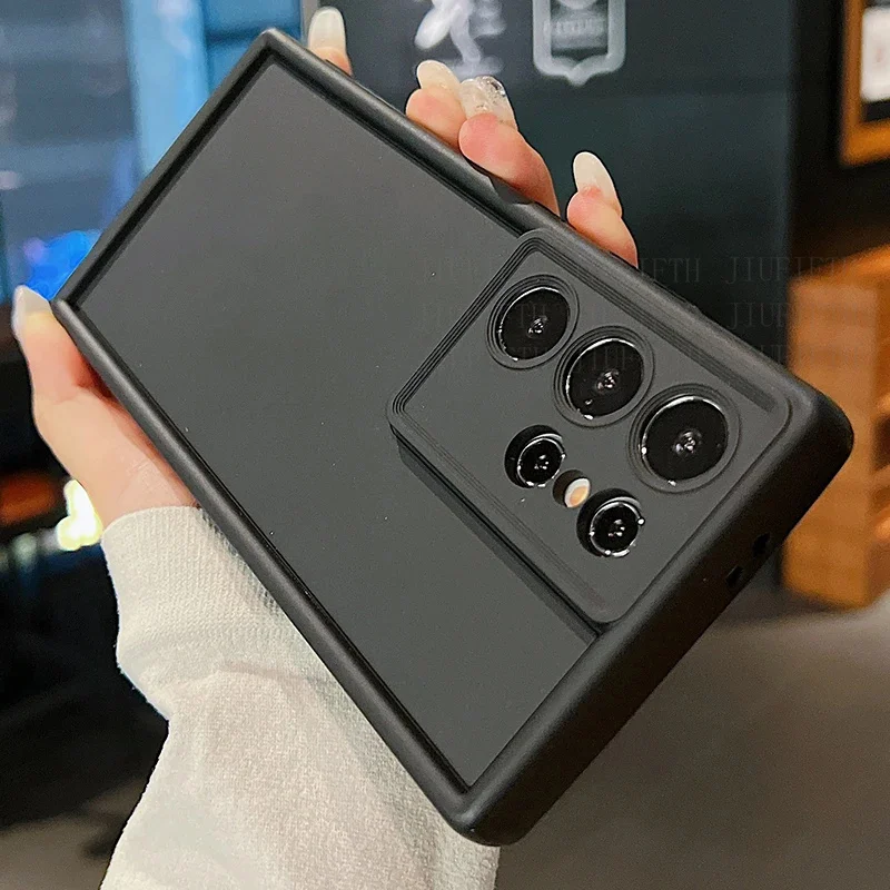 Soft TPU For Samsung Galaxy A56 Case A16 A26 A55 A54 A53 A35 A15 A52 A25 A34 A36 5G Shockproof Solid Color Silicone Phone Cover - náhled 5