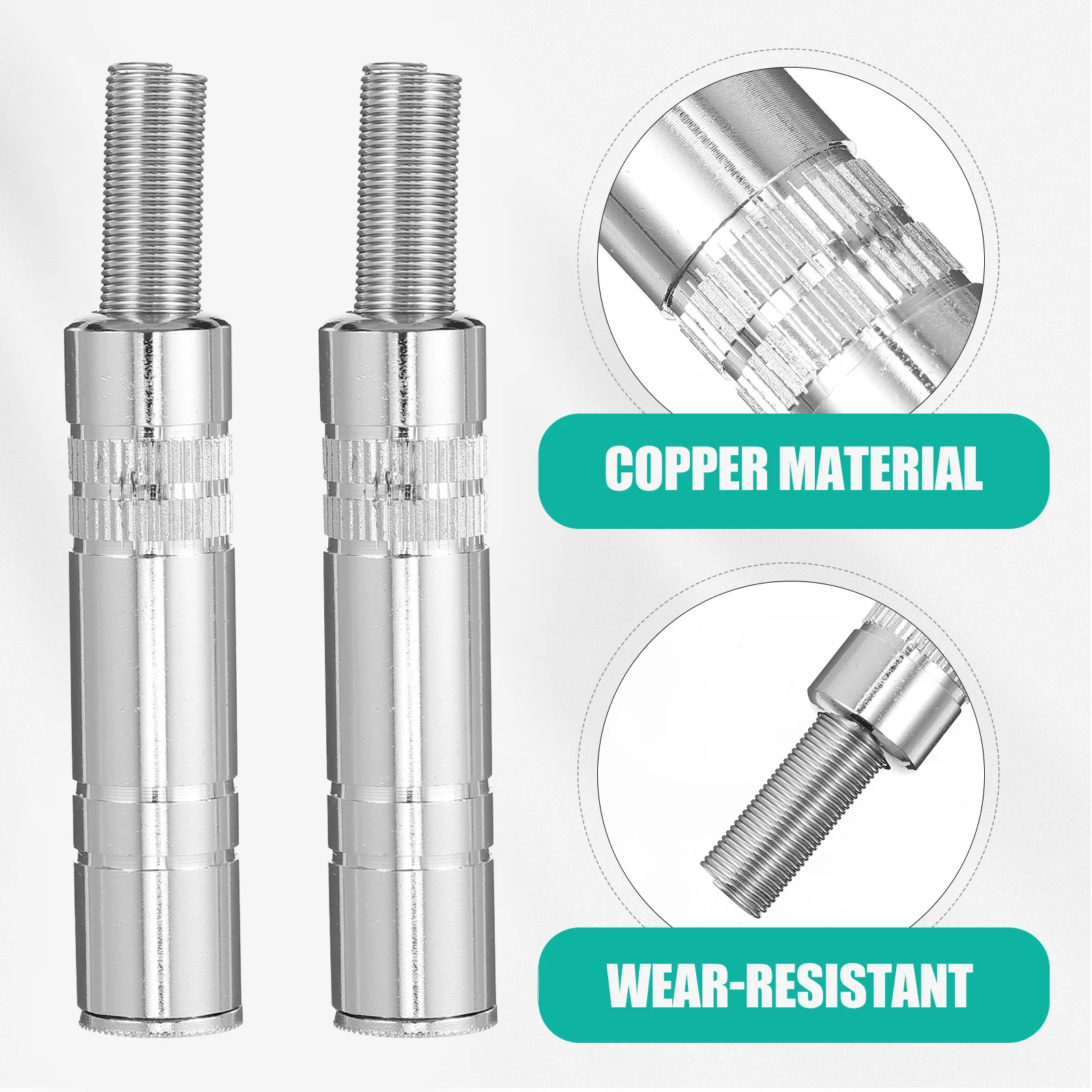 4Pcs 6.35Mm Plug So…