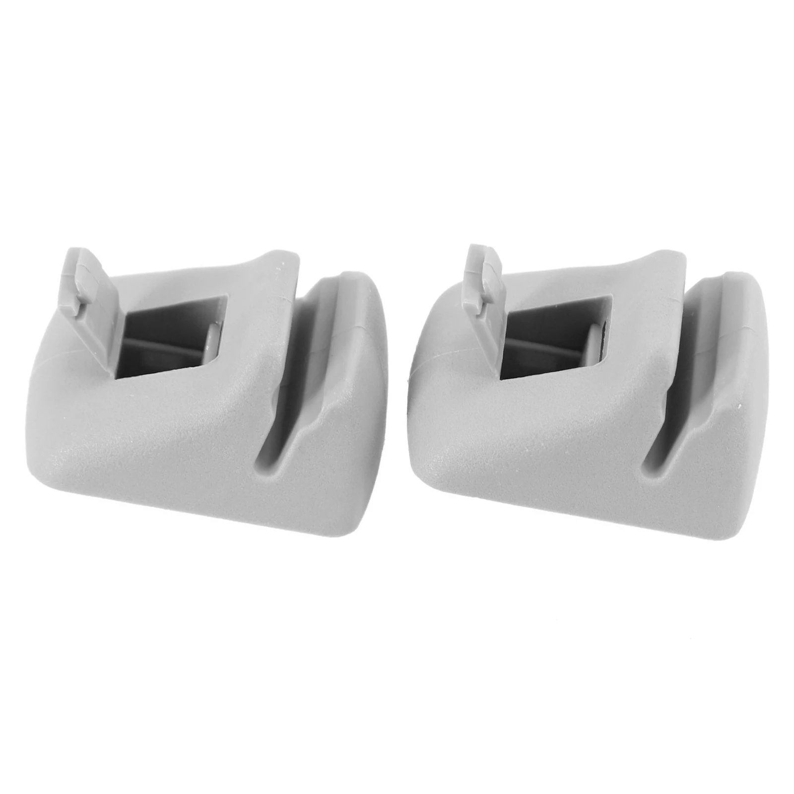 2Pcs For Ford For Focus 2000-2004 YS4Z-5404132-AAA Grey Sun Visor Retainer Clip Sun Visor Retainer Clip