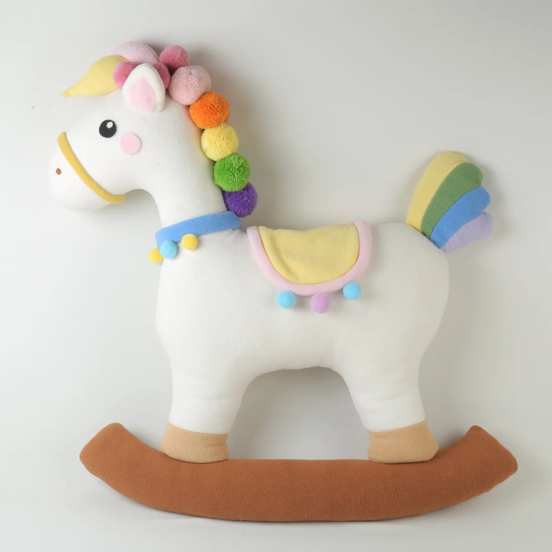 Soft Filled Newborn Baby Posing Horse Toy Photography Props - Comfortable Newborn Photography Doll for Photo Shooting