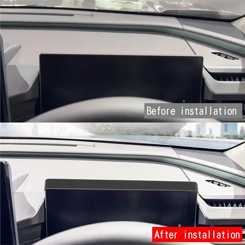 Interior Accessories Car Navigation Screen Sun Shade Cover For Toyota RAV4 2026 Dashboard Display Sun Visor
