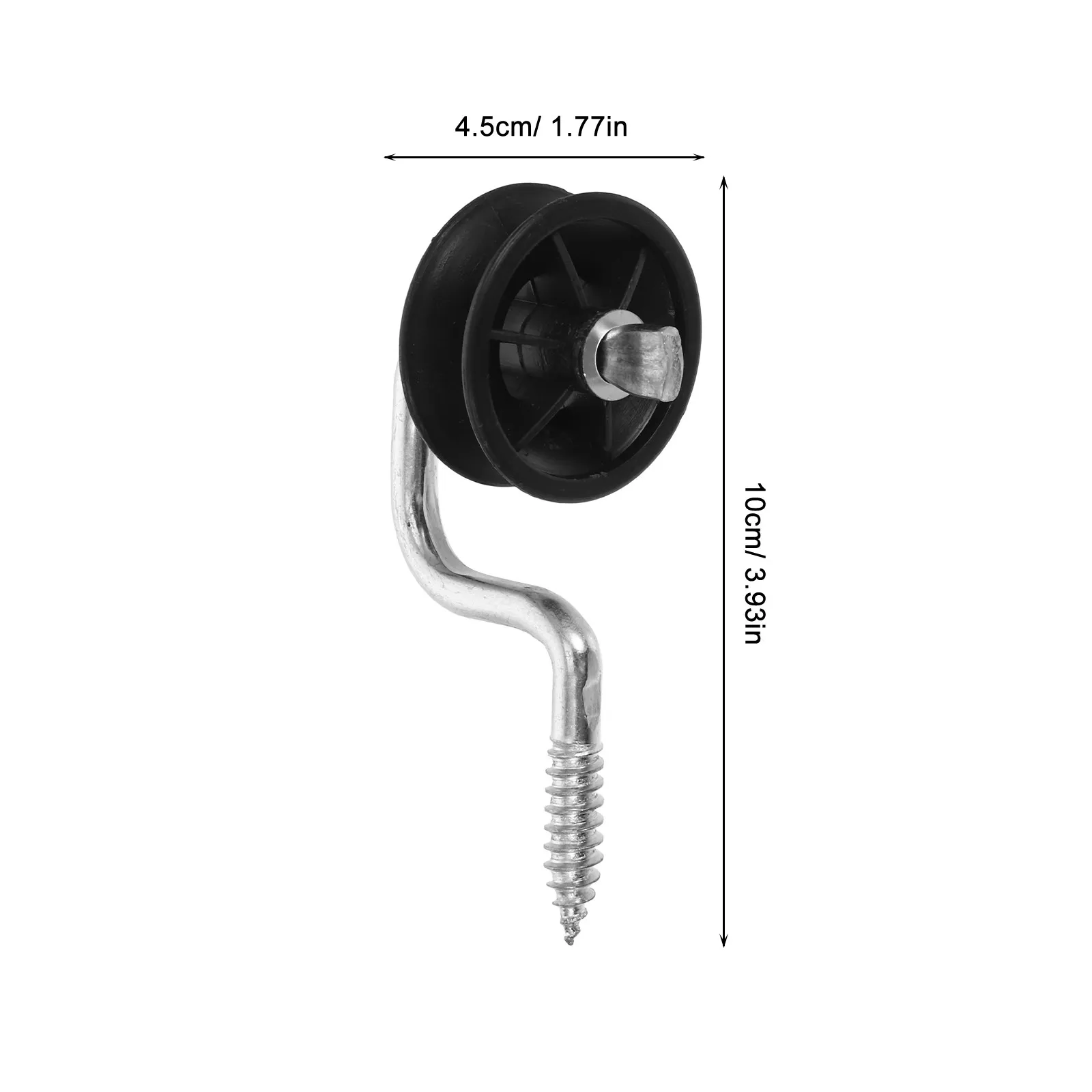 2Pcs Wood Post Electric Fence Insulator Screw-in Corner Bracket Ring Durable Insulation for Outdoor Farm Fencing view 5
