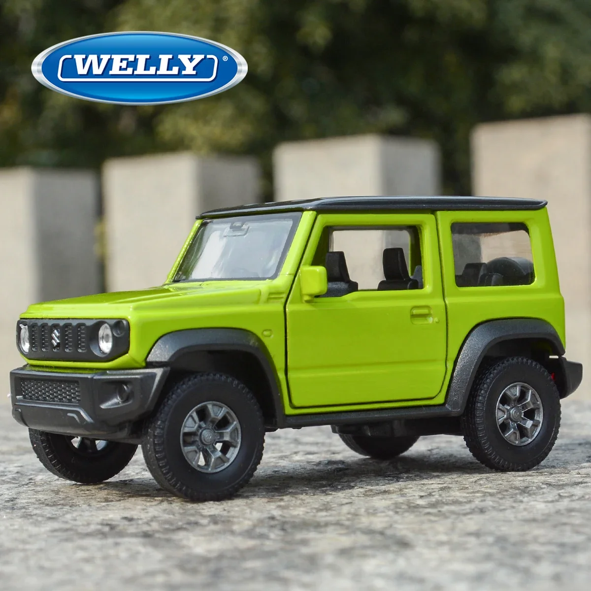 

Welly 1:36 Suzuki Jimny Внедорожник Статические литые автомобили Коллекционная модель автомобиля Игрушки