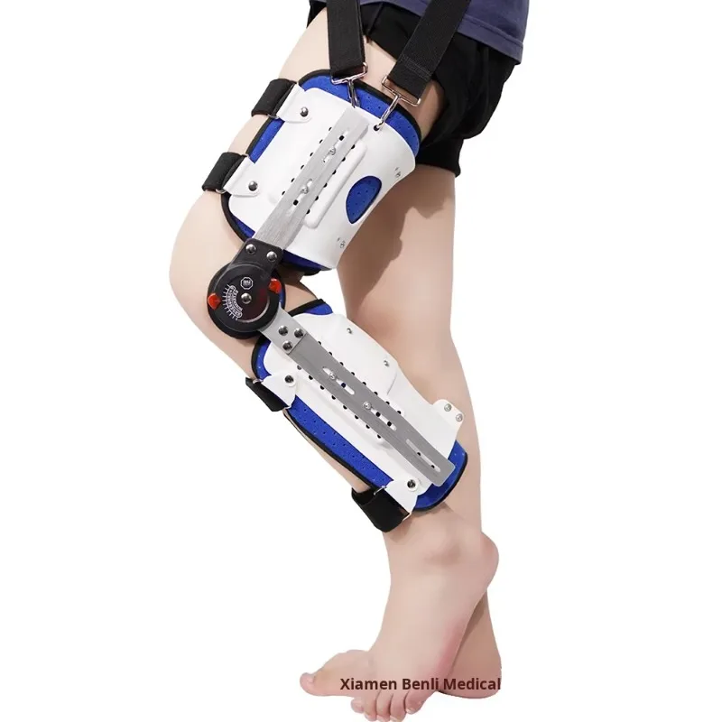 

Прочный ортез для коленного сустава, лодыжки, стопы, поддержка бедра, колена, ноги с фиксированным стабилизатором суставов