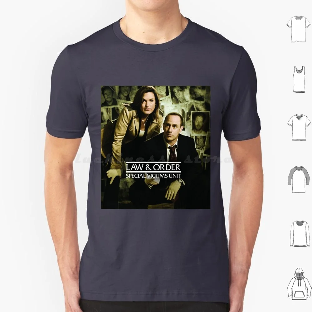 Birthday Gift Olivia Benson And Elliot Stabler T Shirt Big Size 100% Cotton Birthday Olivia Benson Elliot Stabler Svu Olivia