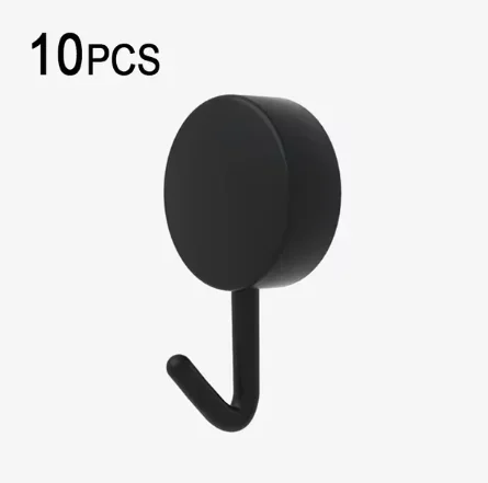 10PCS Selbstklebende Wand Haken Stark Ohne Bohren Mantel Tasche Badezimmer Tür Küche Handtuch Aufhänger Haken Hause Lagerung Zubehör