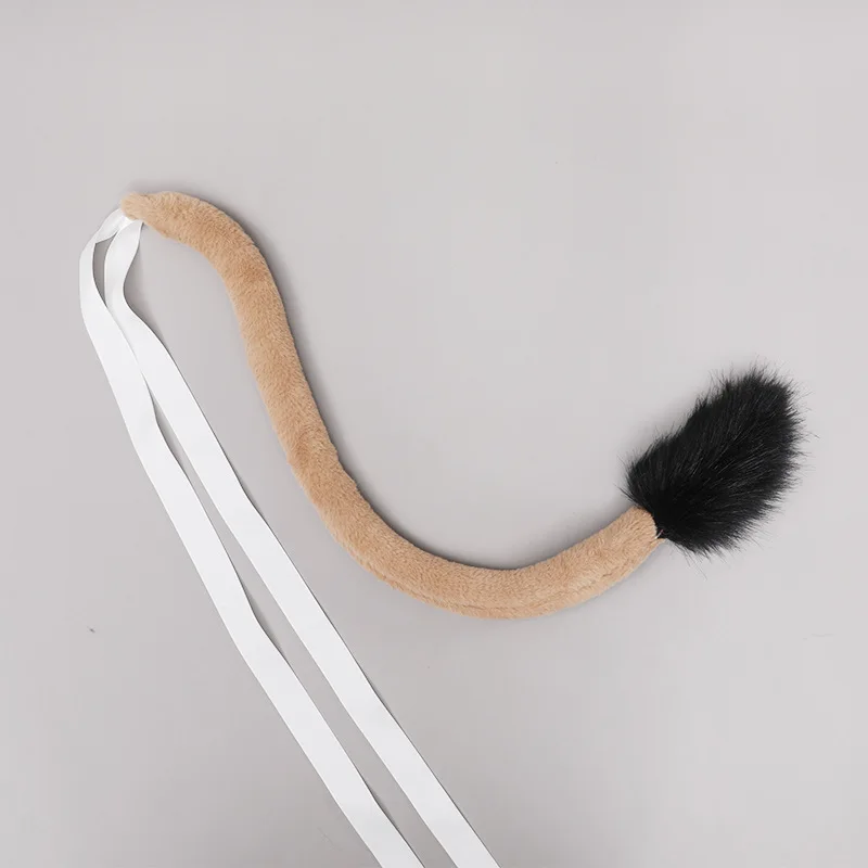 Lion Tail Cosplay Prop Woman Cute Costume Accessories Unisex Comic Conventions Stage Performance Prop Animal Pet Waist Accessory