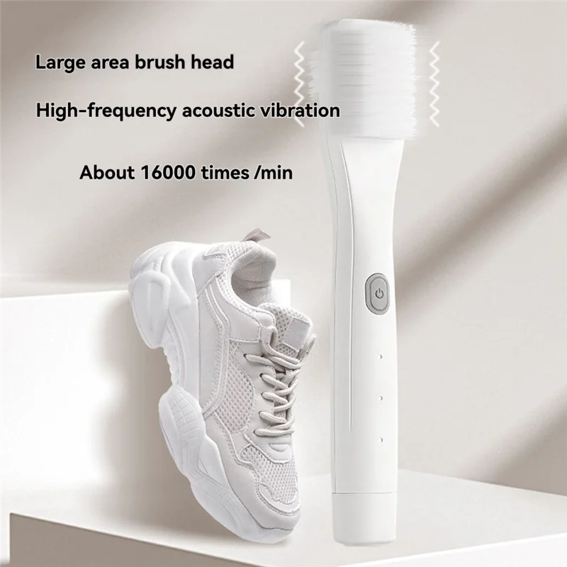 

1 шт., щетка для чистки, электрическая щетка для чистки обуви, портативная полировальная щетка типа C, зарядка для путешествий, дома, черная щетка для полировки