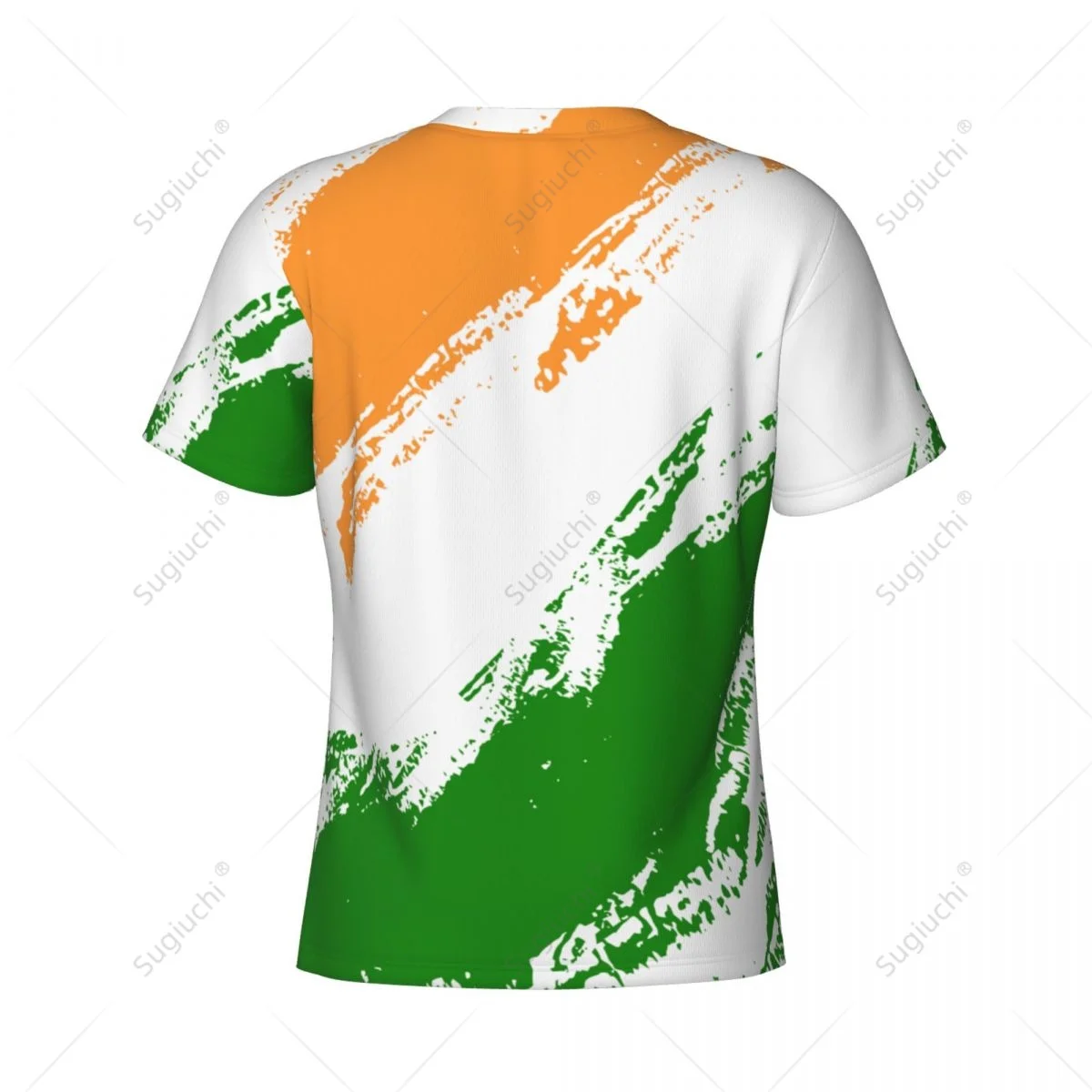 Custom Name Nunber India Flag Color Men Tight Sports T-shirt Women Tees jersey For Soccer Football Fans