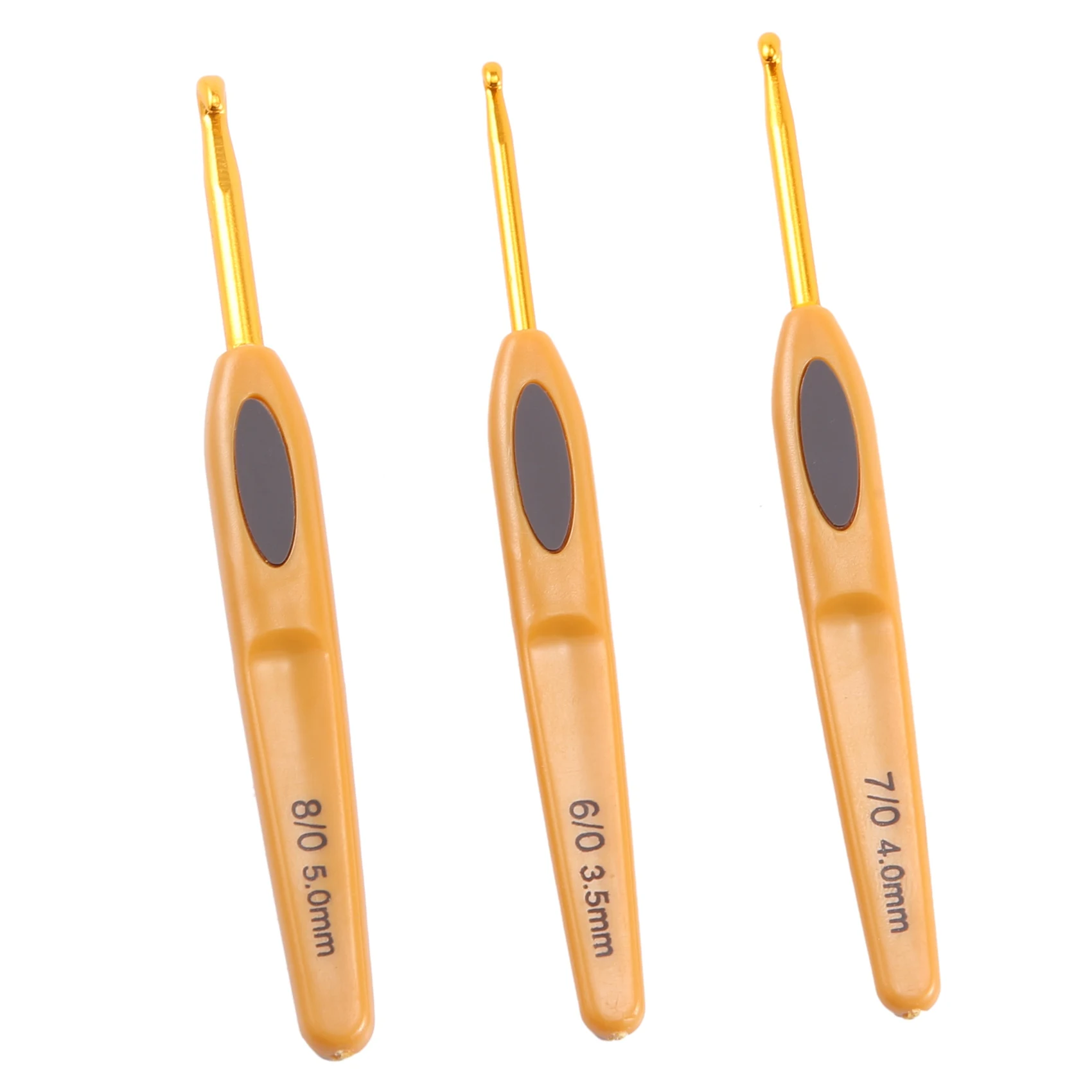 8Pcs Handmade Crochet Hook Set Stitches Sewing Tool Home Knitting Needles Aluminum Alloy DIY Portable