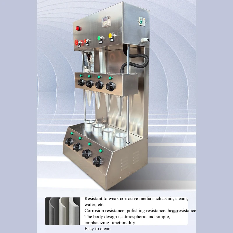 

Rotary Cone Forming Oven Dual-use Equipment for Pizza Cone and Edible Ice Cream Cone Making Production
