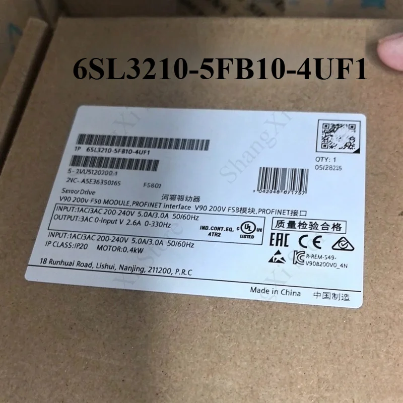 1PC Brand New 6SL3210-5FB10-4UF1 6SL3210-5FB10-4UF1 Fast Delivery