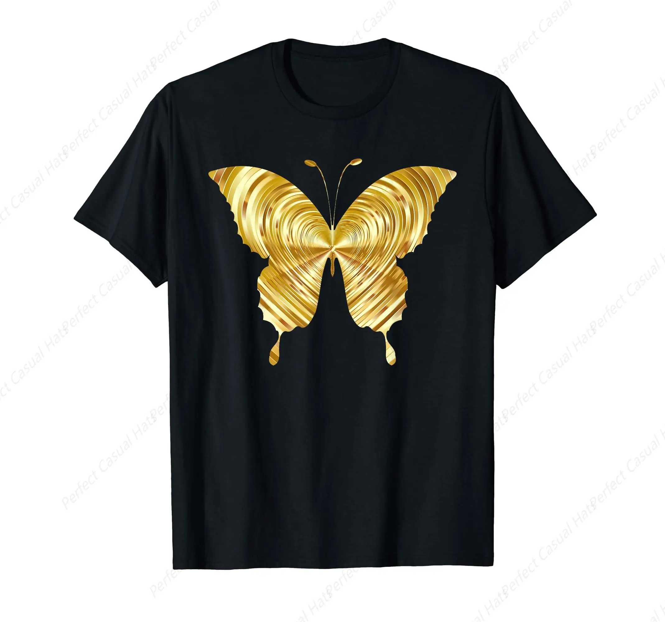 

Cute Butterfly Very Beautiful For Butterfly Lovers T-Shirt Comfort Round Neck Cotton Tops Men Women Couples Shirts 