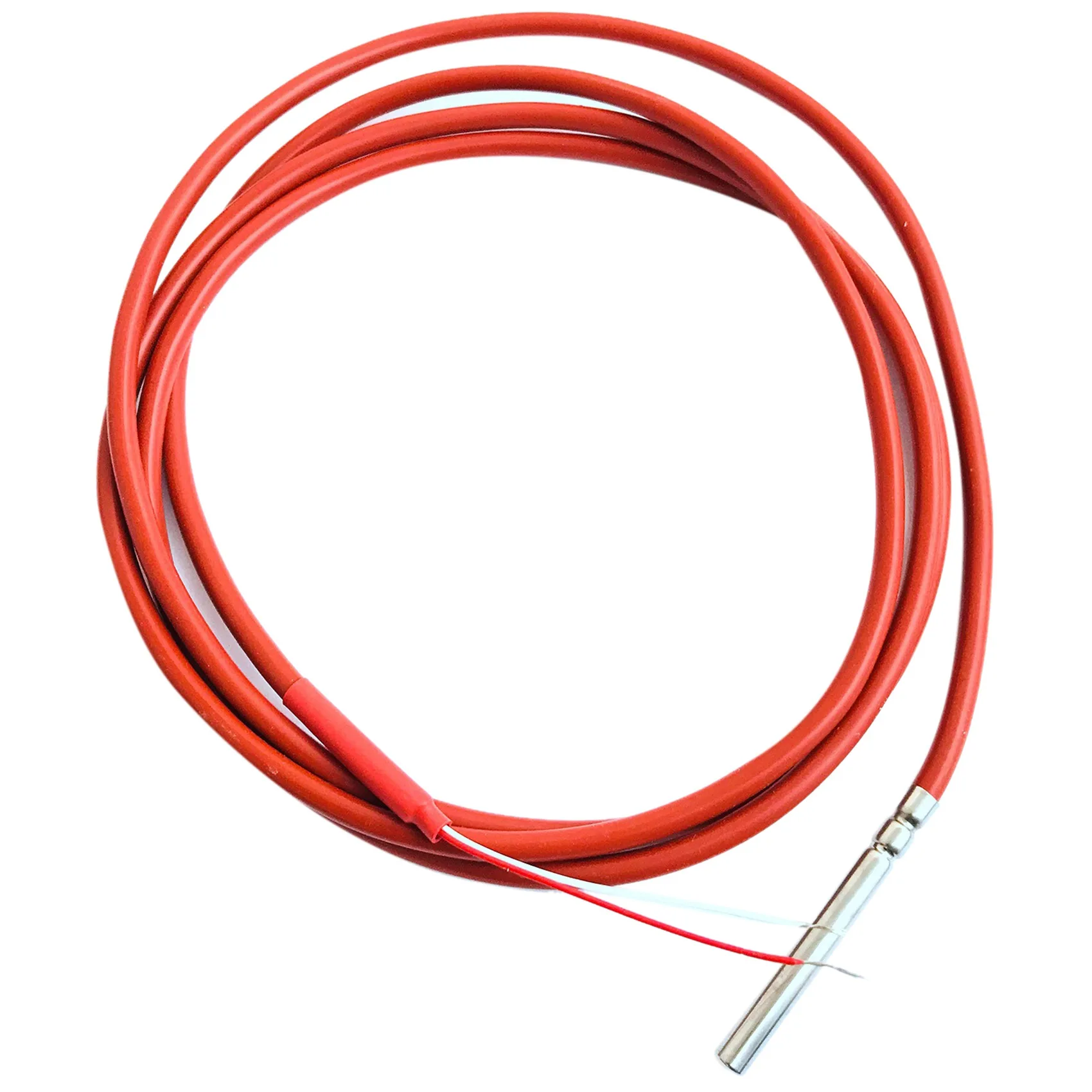 ABUH-5X 2 Wire PT1000 Temperature Sensor Thermistor Silicone Gel Coated 1.5Meters Probe 45Mm X 5Mm -50-180 Centigrade Rtds