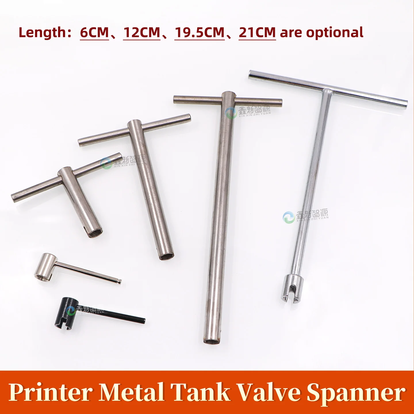 Inkjet Printer Ink Cartridge Valve Switch for UV Machine Stainless Steel Spanner Eco Solvent Printer Valve