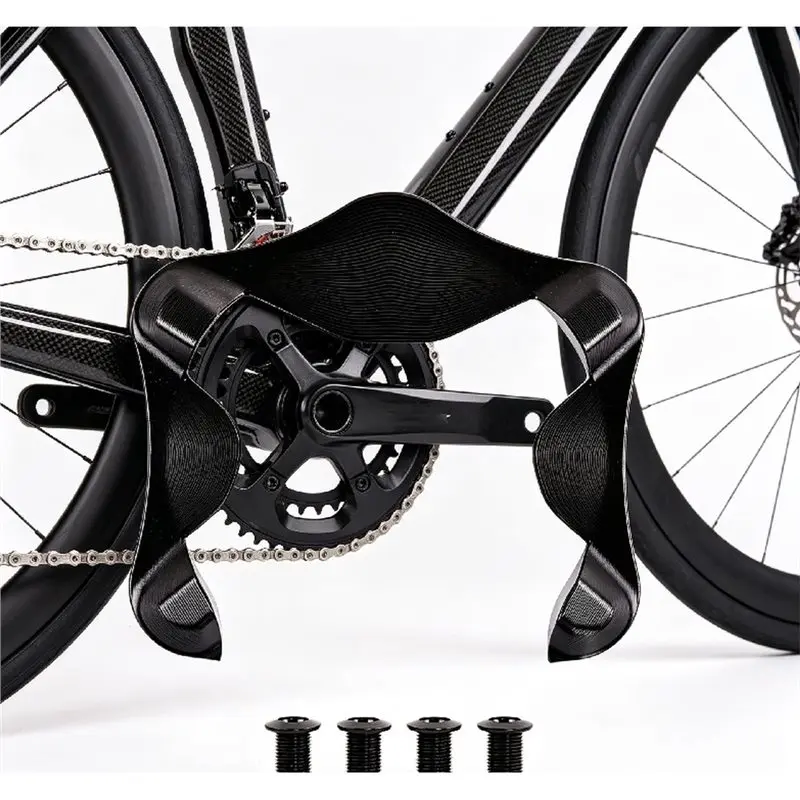 Superior-For The For R8100 Crankset, 1Set Ultra-Lightweight Aerodynamic Crank Covers- Single-Piece Design