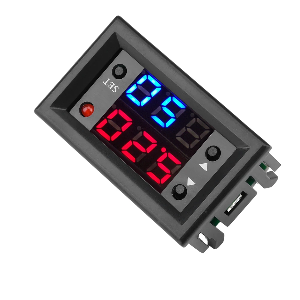 DC 4-28V Digital Display PWM High Power Governor Frequency Measuring Instrument Digital LED 10A Electronic Switch Speed Control