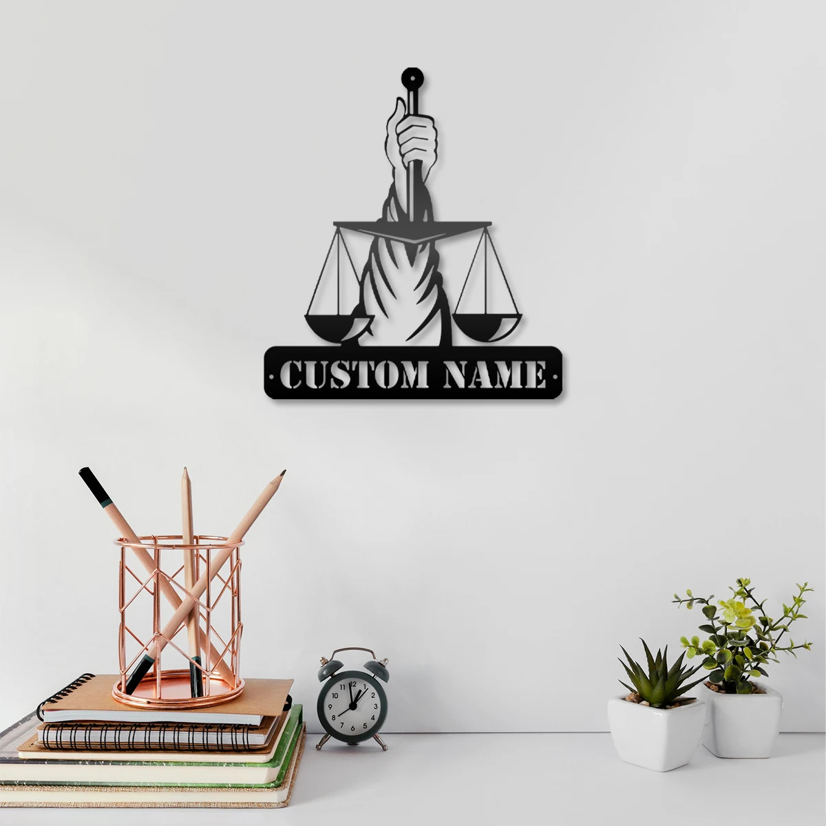 1pc Stilvolle Angepasst Balance Wand Metall Kunst Wohnkultur Dekorationen Wohnzimmer Schlafzimmer Outdoor Wohnkultur