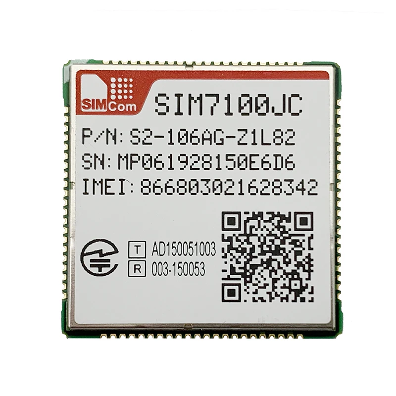 SIMCOM SIM7100JC LTE Cat-3 Module TE-FDD B1/B3/B8/B18/B19 LTE-TDD B41 UMTS/HSDPA/HSPA + B1/B6/B8 GSM/GPRS/EDGE 900/1800MHz