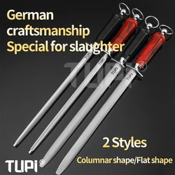 TUPI Honing Rod Professional Chef Knife Sharpening Rod with comfort Handle Premium High Quality Steel Tool for Kitchen Knives