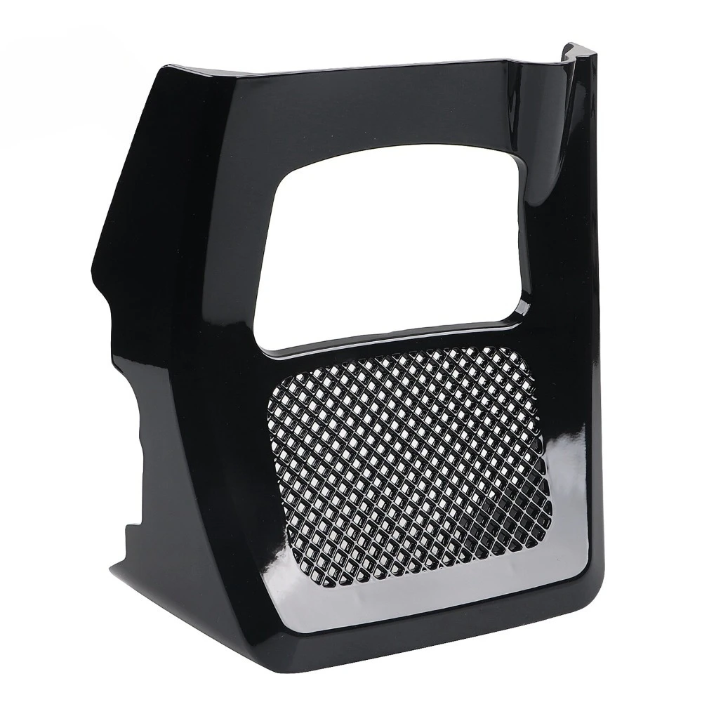 Motorcycle Parts Modification Fairing Front Spoiler Radiator Lower Cover for Harley-Davidson Road King 2017-2022 Black Brand New
