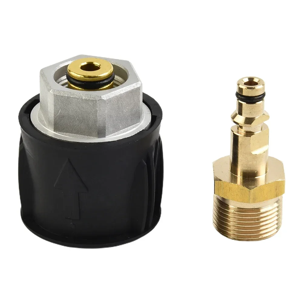 M22 Threaded Connector Converter Kacher Milling Cutter To M22*1.5 Adapter For Hose Quick Connector Pipe Faucet