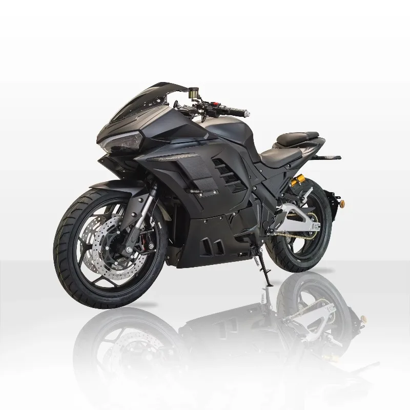 Luyuan Motorcycle New Model 170km/h Strong Power 8000w Electric Motorcycles With Wide Single Swing