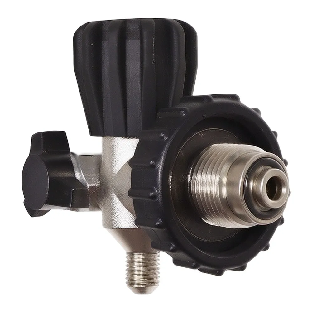 Adapter zum Nachfüllen des Tauchflaschenventils G5/8-14 auf 7/16-20 UNF Edelstahl-Lufttank-Ladeanschluss für Tauchausrüstung – Detail 3