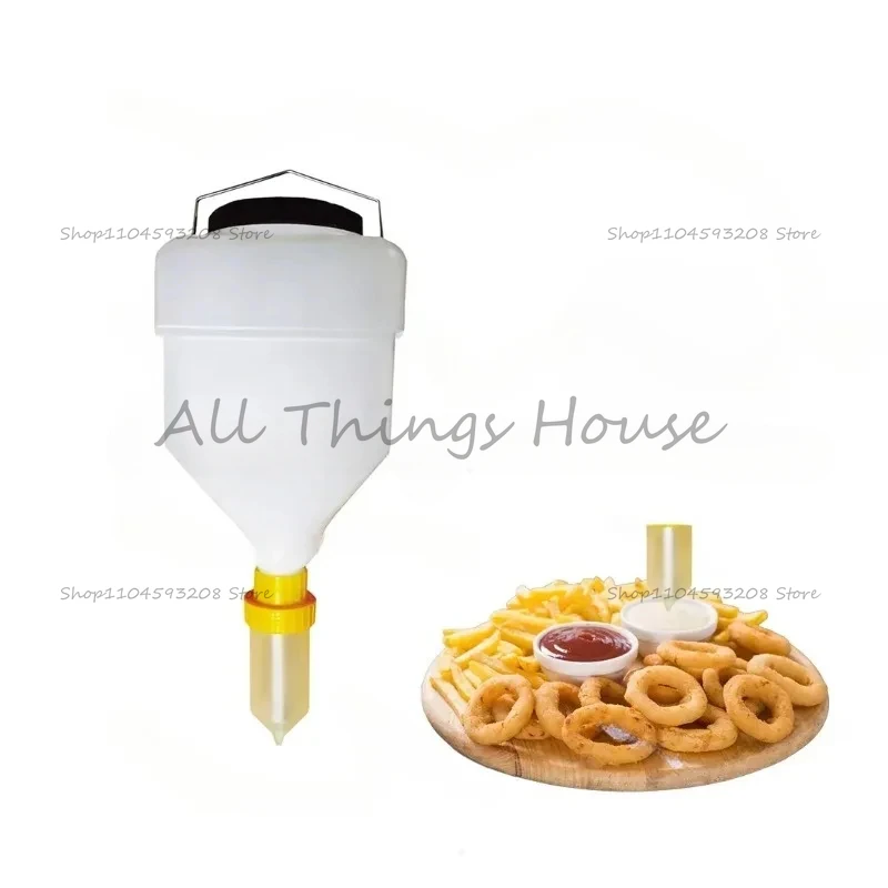 

Hanging Squeeze Bottle Inverted Sauce Pump Hanging Inverted Sauce Pot Jam Squeeze Bottle Tomato Salad Sauce Bottle 3.5L 5.5L