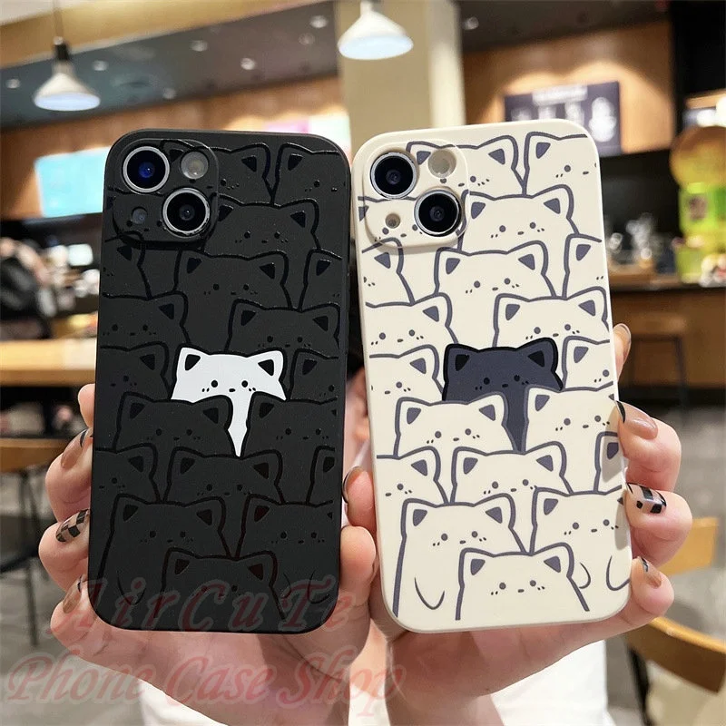 Coque Souple Cache-Cat pour Tecno Spark 30C 20 20C 10 6 GO 2 2S 1 1S 2024 2025 Camon 40 30 30S Pova 7 6 4 Pro 5G ? Housse Arrière de Téléphone Coque Souple Cache-Cat pour Tecno Spark 30C 20 20C 10 6 GO 2 2S 1 1S 2024 2025 Camon 40 30 30S Pova 7 6 4 Pro 5G ? Housse Arrière de Téléphone