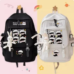 Anime Jujutsu Kaisen Satoru Gojo Schoolbag Backpack High-capacity Shoulder Bag Cosplay Student Teenage Gift B046