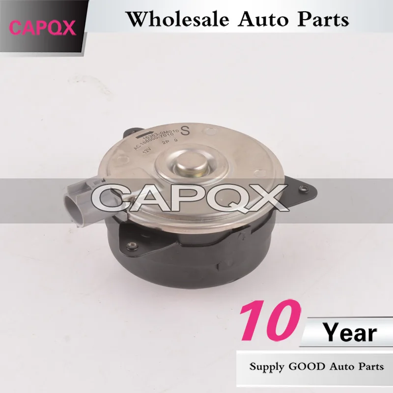 CAPQX For Toyota CAMRY HYBRID 2006-2016  COROLLA /ALTIS 2007-2013 Auto Electronic Cooling Fan Radiator Motor OEM# 16363-0H1300