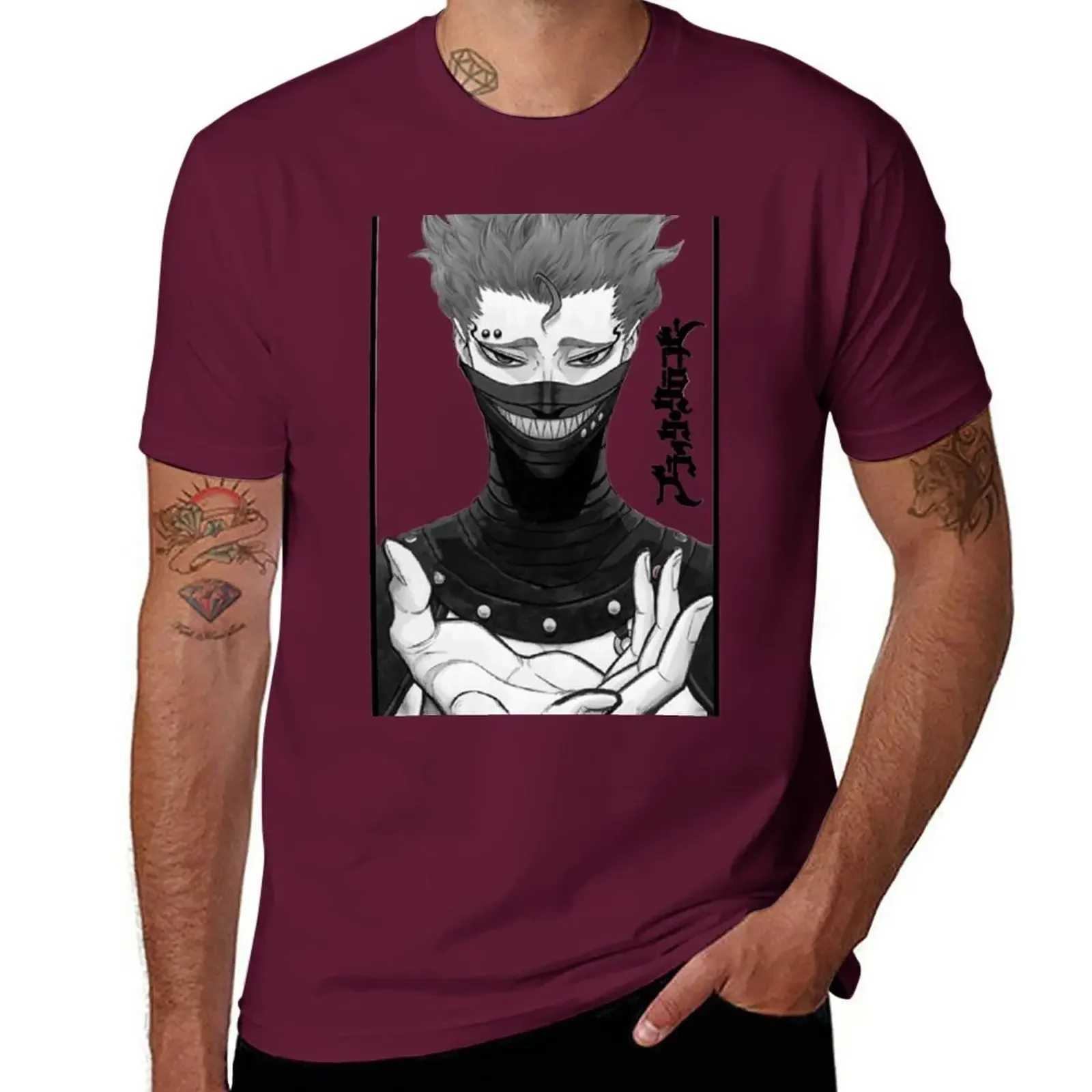 New Zora Ideale Black Clover T-Shirt tees custom design your own black men big and tall t shirts mens designer clothes harajuku