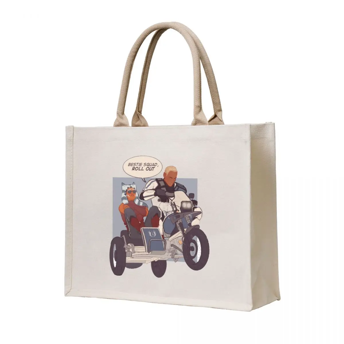 

bestie squad Tote Bag Big bag Women's shopping bag tote bags men