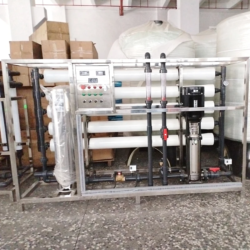 CAMAZ 10T/H Reverse Osmosis Drinking Water Treatment Equipment Countertop Stainless Steel for Hotel & Household Use