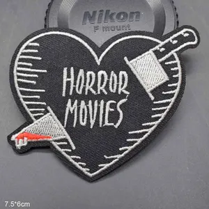 فريدي الحديد على بقع الملابس المطرزة للملابس, قناع, جيسون, رعب, جوكر, تشاكي, مخيف, سلسلة الهالوين, فيلم أفضل 8 بلوزة مخططة تشاكي مبيعا - No7