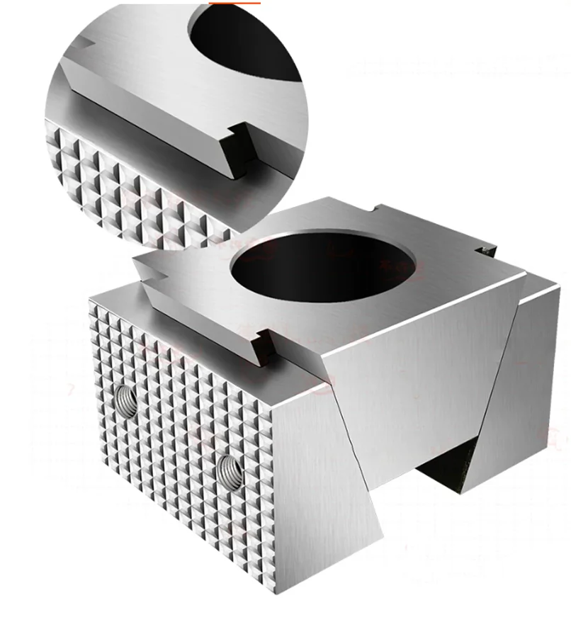 

OK vise cnc fixture for tooth surface machining center expansion clamping block multi station parallel side fixed