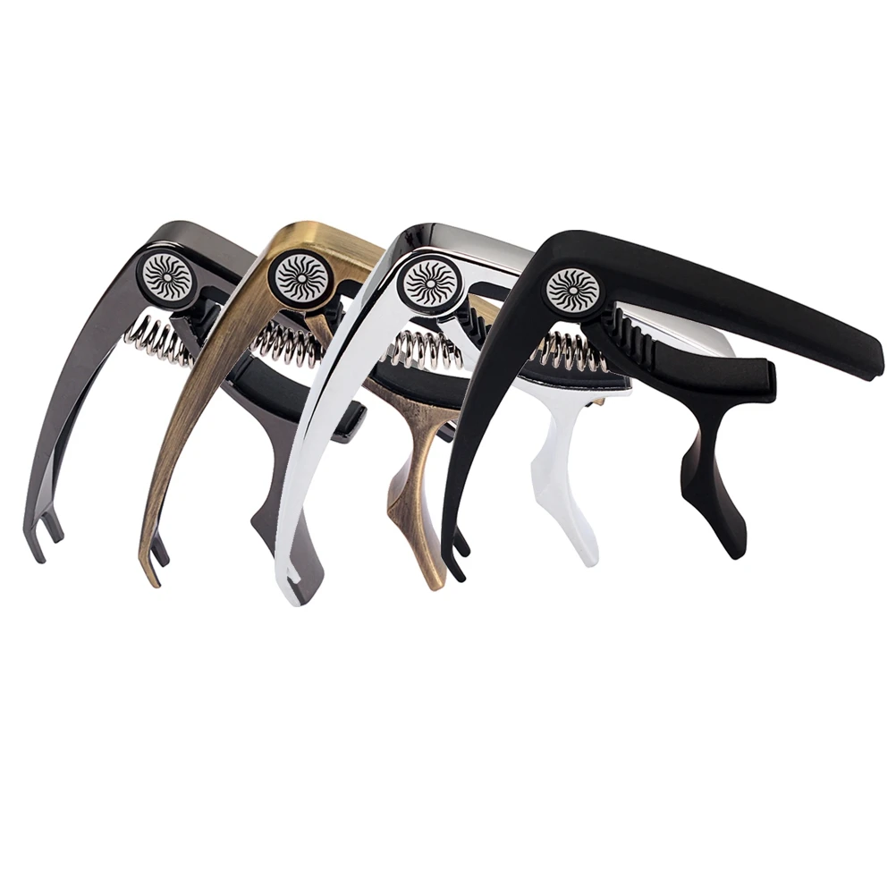 

Capo Guitar Tune Clamp Electric Tuner Pearlescent Mandolin Acoustic Key Trigger