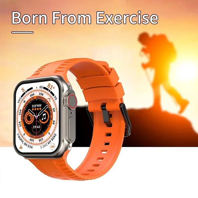 Cinturino sportivo per cinturini Apple Watch 44mm 40mm 41mm 45mm 49mm 38mm 42mm Bracciale in silicone iwatch Serie 10 9 8 SE 7 3 6 5 4 Ultra 2