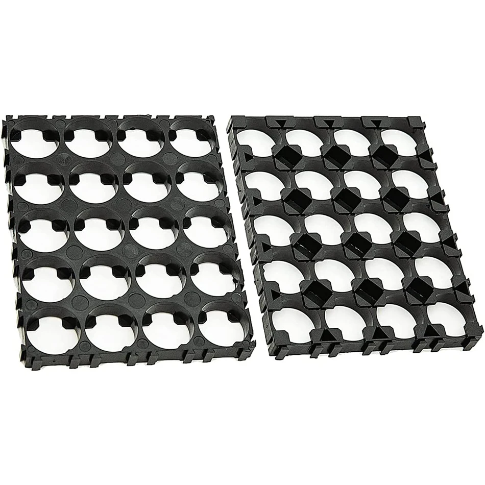 20pcs 4x5 Cell Spacer 18650 Battery Plastic Holder Bracket 4x5 Cell Spacer 18650 Battery Radiating Shell Pack Plastic Heat Hold