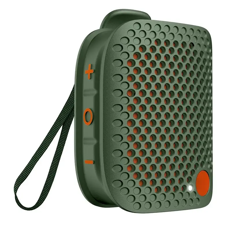 AA08-Clip-On Speaker Portable Speakers Mini Magnetic Wearable Bluetooth-Compatible 5.4 Wireless Bluetooth