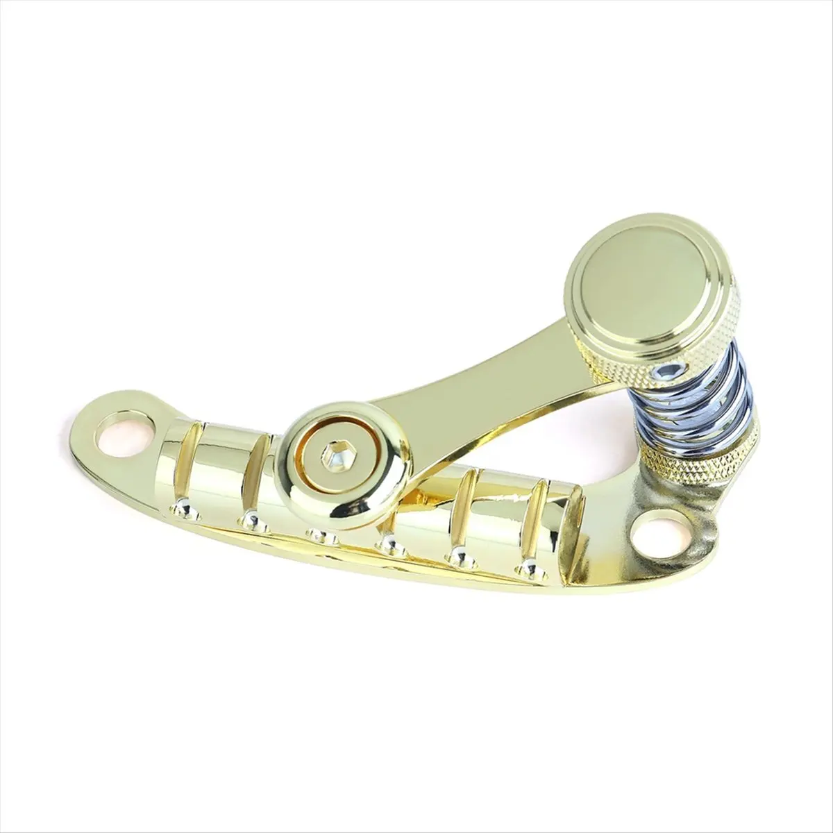 

Y527A ГОРЯЧИЙ гитарный хвостовик вибрато тремоло, плоский верхний корпус тремоло Unit Vibrato Bridge для электрогитар LP, золото