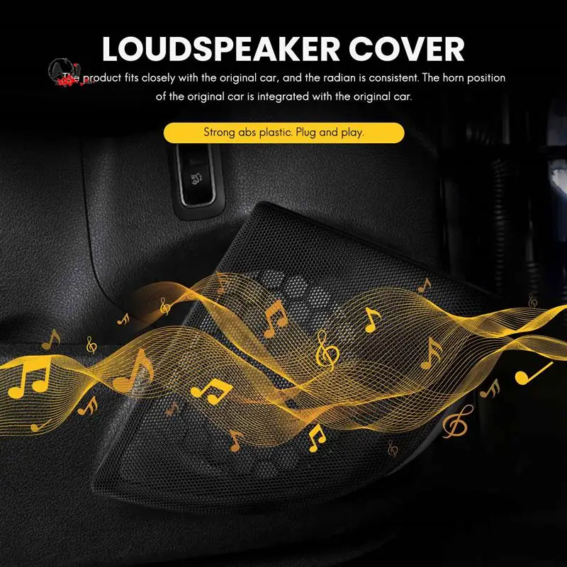 

A10E-Car Front Door Speaker Cover Trim Speaker Grille For Mercedes-Benz CLC-Class 2008-2011