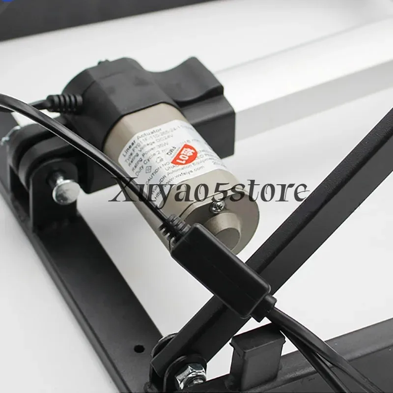 Automatic flap accessories Smart home lift tea island creative kung fu tea table Electric hardware bracket Iron frame
