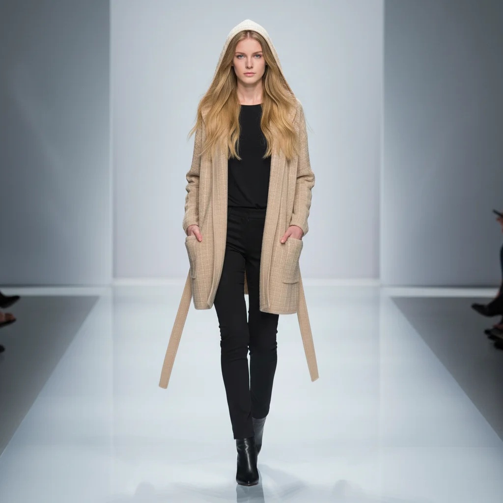 

Women Elegant Open Front Cardigan Jacket Long Sleeve Office Style Outerwear for Autumn Winter Women Office BA0945