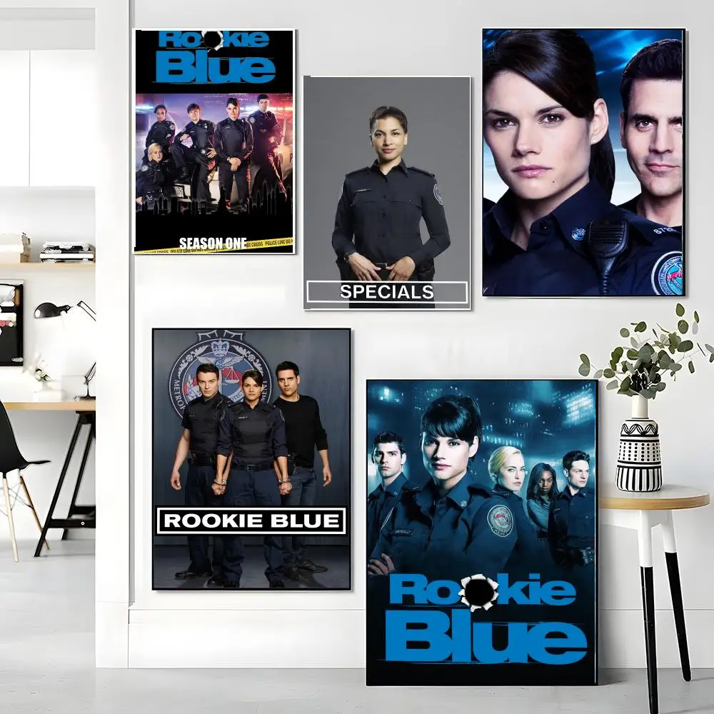 tv series R-Rookie Blue-E Painting Calligraphy Boho Botanical Decor for Living Room Elegant Home Style