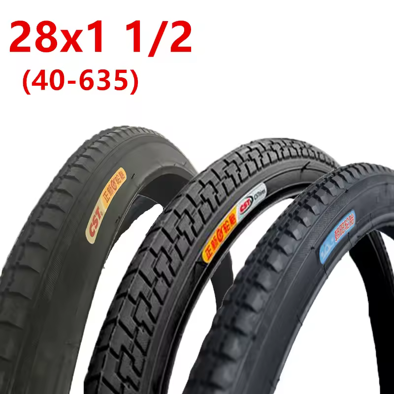 28-Zoll-Fahrradreifen 28x1 1/2 alter Stil 28 Zoll Fahrradreifen Fahrradreifen 28" 40-635 für traditionelles Fahrrad im alten Stil 28*1 1/2